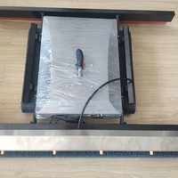 Robot de nettoyage automatique de panneaux solaires avec télécommande et batterie