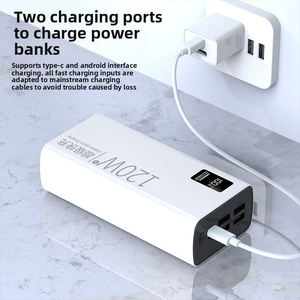 <span class=keywords><strong>Batterie</strong></span> externe 30000 mAh haute capacité avec charge rapide USB 22,5 W, <span class=keywords><strong>batterie</strong></span> Li-Polymère ABS, Micro USB Type-C, affichage LED, <span class=keywords><strong>batterie</strong></span> <span class=keywords><strong>de</strong></span> <span class=keywords><strong>secours</strong></span> pour l'extérieur - Product Image 2