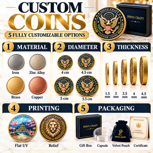 Moneda de cobre puro 999 de 1 oz, diseño Águila Biónica, con alto relieve 3D, acabado UV tipo Proof, Cybernetic Sky Lord, Colección de Artesanía Metálica Artística - Product Image 6