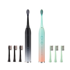 Nouvelle conception tendance, vente en gros, brosse à dents sonique intelligente de voyage, 5 modes, brosse à dents électrique sonique rechargeable pour la maison et les voyages - Product Image 1