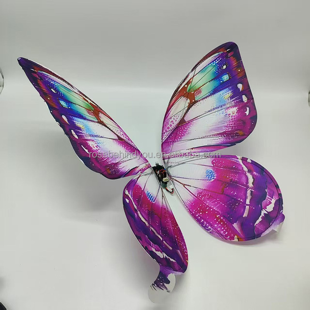 Romantic Electric Flying Bionic Butterfly With Remote Control Bionic Drone Performances for Weddings Events Show Play Decor