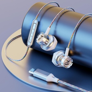 Écouteurs intra-auriculaires filaires pour jeux, prise jack 3,5 mm type C avec micro, réduction du <span class=keywords><strong>bruit</strong></span>, casque <span class=keywords><strong>de</strong></span> jeu pour les joueurs, écouteurs pour le sport, jeux PS5 - Product Image 4