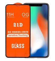 Protection d'écran en verre trempé à colle intégrale 21D 2.5D pour Oneplus 7 Pro