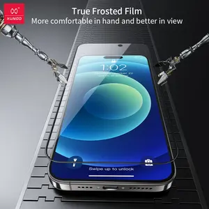 Protector de Pantalla XUNDD, Película Templada Esmerilada para <span class=keywords><strong>iPhone</strong></span> 16 15 14 13 Pro Max Plus, Vidrio Templado para Asus <span class=keywords><strong>Rog</strong></span> 5 <span class=keywords><strong>6</strong></span> 7 8 Pro - Product Image 2