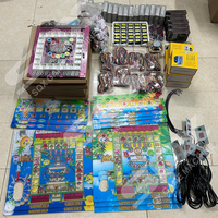 Máquina de Juegos Arcade SQX para Fruit King 3 Kit (Mario-01), Placa PCB de Metal, Botones LED, Resistente a la Intemperie, 110/220V, 1 Año de Garantía