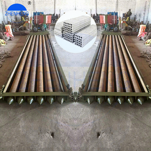 Machine à dalles alvéolaires en béton préfabriqué précontraint, fabrication de dalles alvéolaires en béton préfabriqué - Product Image 1