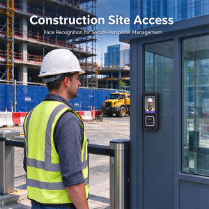 Terminal de contrôle d'accès Android 11 avec reconnaissance veineuse palmaire, 4G WiFi, dispositif biométrique de pointage des heures avec SDK ouvert, OEM ODM - Product Image 1