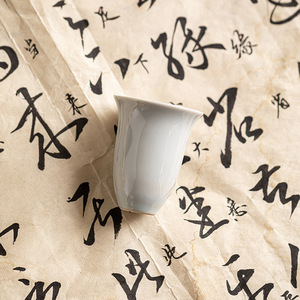 Handmade Ceramic Antique Glaze <b>Teacup</b> Porcelain Single Cup Chinese Kung Fu Tea Set Small Tasting Cup Retro Design - Product Image 4