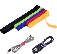 Accessoires sportifs : Bande auto-adhésive de gestion de câbles, organisateur de fils à crochets et boucles, attache-câbles