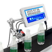Imprimante jet d'encre en ligne Tij, machine de codage automatique pour sacs en plastique, boîtes, date d'expiration, code-barres, lot, code QR, logo