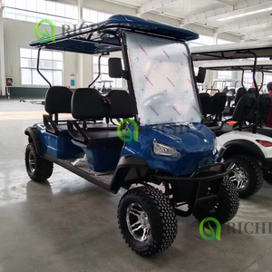 Venta al por mayor de fábrica Precio de descuento Diseño de color <span class=keywords><strong>gris</strong></span> 6 asientos Coche de <span class=keywords><strong>golf</strong></span> chino fuera de carretera para uso personal Carro elegante - Product Image 3
