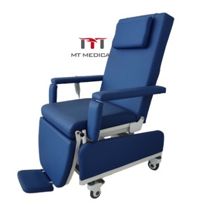 MT Medikal Mavi Manuel Diyaliz Koltuğu Kan Örneği Toplama Koltuğu Kan Alma Koltuğu Fiyatı - Product Image 4