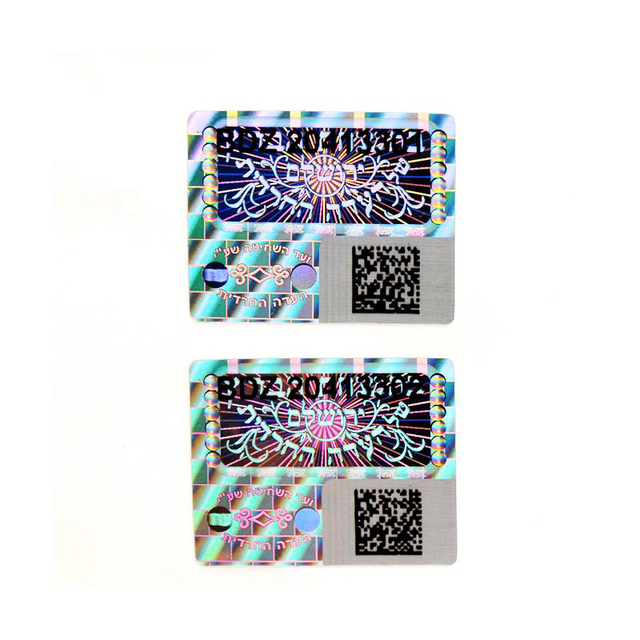 Unique Design Holographic Custom Security Sticker Hologram Label Print for Sale