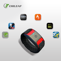 Moniteur de fréquence cardiaque Chileaf CL830 BLE&ANT+ PPG à porter au bras pour la course à pied, le cyclisme et le fitness