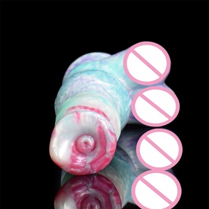 NNSX Pene de Gran Tamaño para Mujer con Dos Testículos Grandes, Vasos Sanguíneos Realistas, Masturbación Femenina para Productos Eróticos Sexuales - Product Image 4
