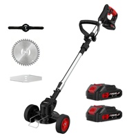 Tondeuse à gazon électrique sans fil pliable 14 pouces 21V légère compacte portable pour balcon OEM CE RoHS en gros