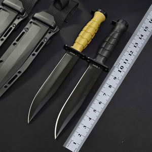 Cuchillo Táctico Personalizable ER MK2.1, Hoja Fija de Acero Inoxidable de Alta Calidad, Funda de Goma G10 DIY OEM para Cuchillo - Product Image 6