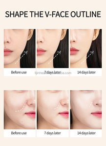 Máscara Facial Coreana LIJIN Más Vendida, Reductora de Doble Mentón, Parches de Colágeno de Cristal para Adelgazar y Levantar el Rostro - Product Image 3