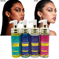 Nouveau sérum pour le visage à l'acide hyaluronique naturel et biologique, soin de la peau 4-en-1, éclaircissant, correction des taches brunes et des pigments, ODM