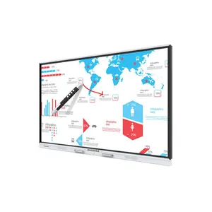 75inch electronic touch screen smart white board digital chalkboard interactive digital big white board for sale