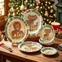 Assiette en papier personnalisable avec logo imprimé, en pâte de bois vierge, pour usage en restaurant, diverses tailles disponibles - Modèle Rbn001 Shandong