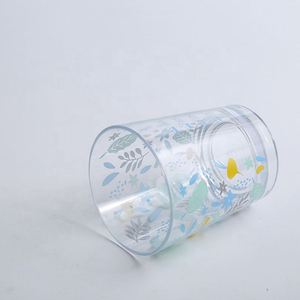 Vaso de Whisky Estilo Americano de Base Pesada, Transparente y Reutilizable, de PCTG, 300 ml, Color Personalizado, para Fiestas, con Logotipo Personalizado, Directo de Fábrica HY - Product Image 3