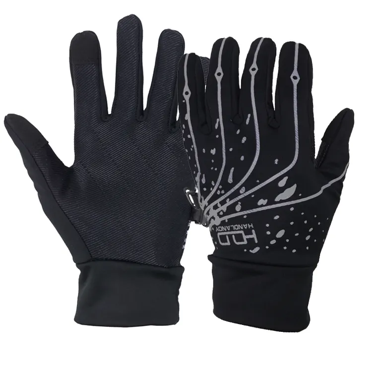 Handlandy Fiets Outdoor Sport Handschoenen Winter Warm Rijden Handschoenen Volledige Vinger Antislip Fitness Handschoenen