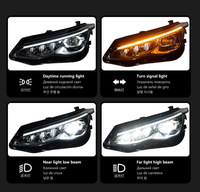 Phare de projecteur LED pour VW Golf MK8 2021-2024, mise à niveau vers MK8.5, clignotant dynamique séquentiel, haute luminosité