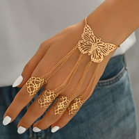 Ji Xing 2025 Conjunto de Anillo y Pulsera de Aleación con Diseño de Diosa de Moda para Fiesta, Joyería de Dedo y Pulsera, Disponible