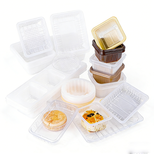 卸売カスタム使い捨て食品グレードPP円筒形プラスチック容器リサイクル可能スタンピングサンドイッチホットドッグ寿司ハンバーガー - Product Image 5