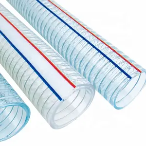 PVC trong suốt linh hoạt xoắn ốc Ống