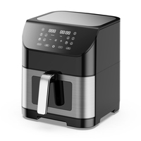 Arrivée CHAUDE Friteuses professionnelles sans huile de qualité alimentaire Friteuses électriques à air profond