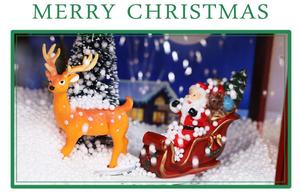 Tourne-disque antique de phonographe en forme de père Noël rétro classique avec <span class=keywords><strong>neige</strong></span> LED pour produit de gros de Noël dans une boîte de Noël festive - Product Image 5