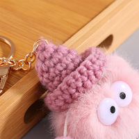 Accessoires de porte-clés, breloques pour sacs à main, porte-clés de voiture, cadeaux de Noël pour femmes, cadeaux de Noël pour le chaussette de Noël, porte-clés en peluche