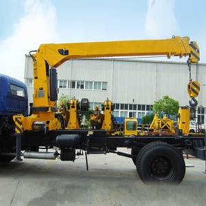 รถเครนติดรถบรรทุกแบบยืดไสลด์ได้ 6 ตัน รุ่น SQ6SK3Q - แบรนด์จีน สภาพใหม่ ขายดี พร้อมส่งทันที เกียร์ เครื่องยนต์ ปั๊ม - Product Image 4