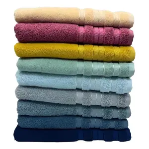 Toallas de Baño Cotonella 100% Algodón con Borde, Colores Surtidos, Rectangulares, Tejidas, para Adultos - Product Image 3