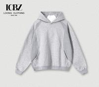 Sweat à capuche pour homme à panneaux incurvés, manches raglan, poches fendues, coupe ample et oversize, style streetwear décontracté, personnalisable, vente en gros