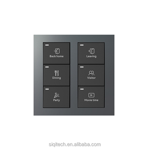 Siqitech 2024 Wireless Control <b>Switch</b> New Smart Home System for Hotel Room Network 1A Max. Current PC Gery Wireless <b>Switch</b> New P - Product Image 1