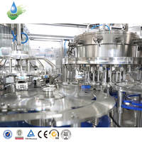 Machine de remplissage automatique de bouteilles PET pour boissons gazeuses, ligne d'embouteillage de boissons gazeuses