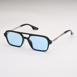 OEM New Arrival for UV400 Protection for Full Rim S Black Pantone Color Available Men <b>Sunglasses</b> with Metal Arms SP9430 - Product Image 1