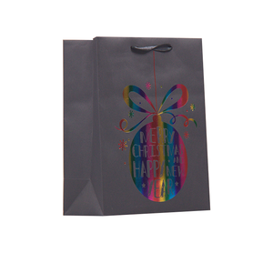 Sacchetti Regalo Natalizi CS63 con Design Arcobaleno in Lamina per Regali Festivi - Product Image 4