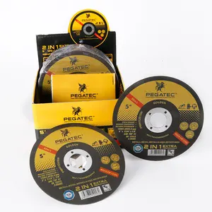 Pegatec super thin 5inch cutting off steel disc for steel and stainless steel