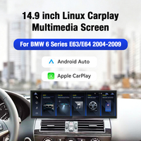 ZWNAV 2560*720 14.9" pour BMW Série 7 F01 F02 F04 2009-2015 LINUX Os Lecteur multimédia automobile Stéréo GPS Navigation Unité principale