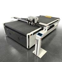 Máquinas de corte CNC digitales de cama plana para vinilos, letreros frontales de caja de luz, vallas publicitarias exteriores y corte automático