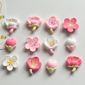 Nueva Figura Decorativa de Resina con Diseño de Flor de Ángel y Cereza, para Decorar Fundas de Teléfono y Accesorios para el Cabello - Product Image 2
