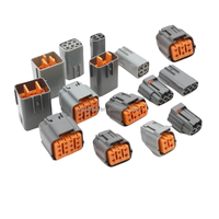 Connecteur Électrique Étanche pour Voiture 1 2 3 4 6 8 10 12 16 Broches, Fiche Auto Scellée pour Harnais de Camion avec Borne