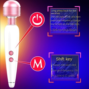 Massaggiatore Elettrico Jiuai <span class=keywords><strong>a</strong></span> 10 Velocità, Potente Vibrazione, Asta AV, Giocattolo per Adulti, Accessori per il Corpo Femminile, Strumenti per il Piacere - Product Image 2