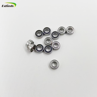 Roulement à billes à gorge profonde en acier inoxydable SMR85ZZ pour moulinet de pêche 5x8x2.5mm, anti-corrosion, étanche à l'eau salée, précision P6, jeu C0