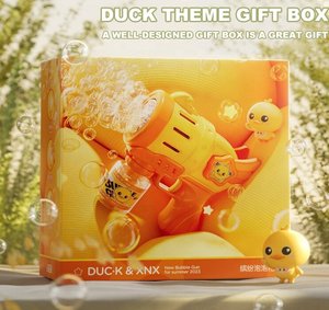 <span class=keywords><strong>Pistola</strong></span> de Burbujas de Pato con 12 Agujeros, Juguete de Verano para Exteriores, <span class=keywords><strong>Pistola</strong></span> de Burbujas Eléctrica Automática para Niños - Product Image 5