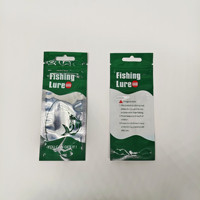 Individuell Bedruckte Angelköder-Tasche mit Reißverschluss Verpackungsbeutel für Weichplastik-Köder Wurmköder